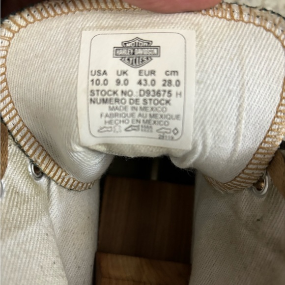 HARLEY-DAVIDSON FOOTWEAR Men's Filkens Sneaker Olive Size 10 M - Picture 10 of 10